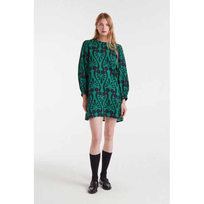 Vestido corto boroque