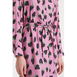 Vestido midi morango small