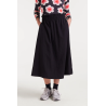 Falda midi negra
