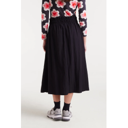 Falda midi negra