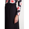 Falda midi negra