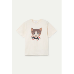 Camiseta estampada gatito