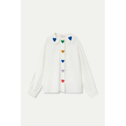 Camisa bordada corazones