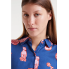Camisa estampada porcelain