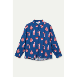 Camisa estampada porcelain