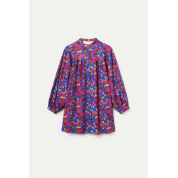 vestido corto estamp. floral dewberry