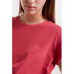 Camiseta algodon rojo