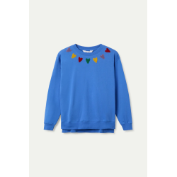 Sudadera bordados corazones