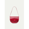 Bolso hombro piel sintetica rojo