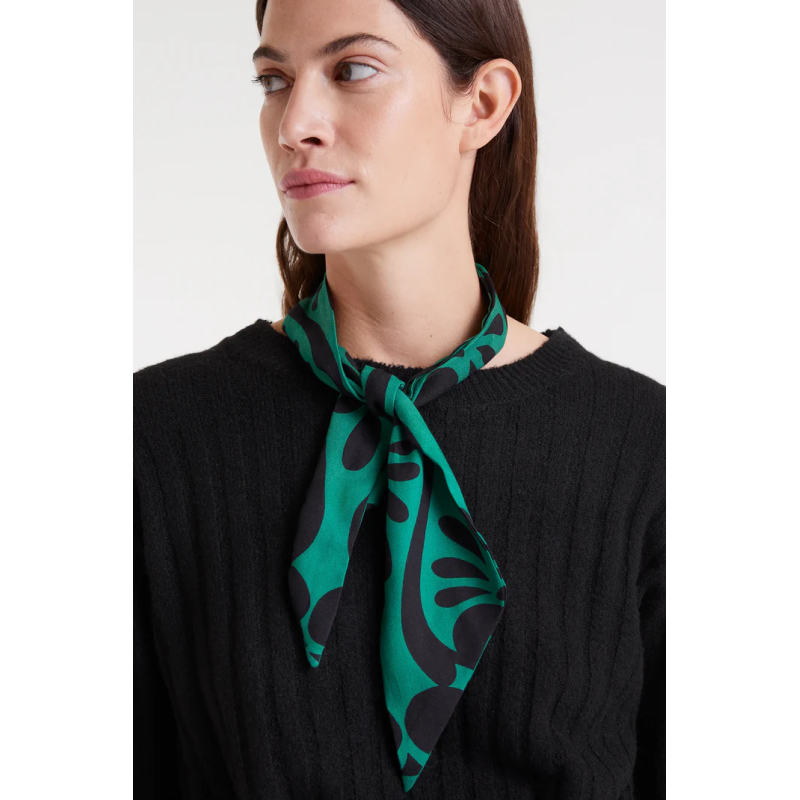 Pañuelo estampado boroque