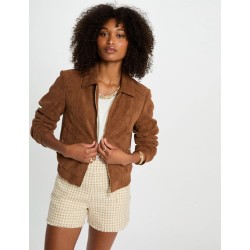 Cazadora gpokel marron coñac