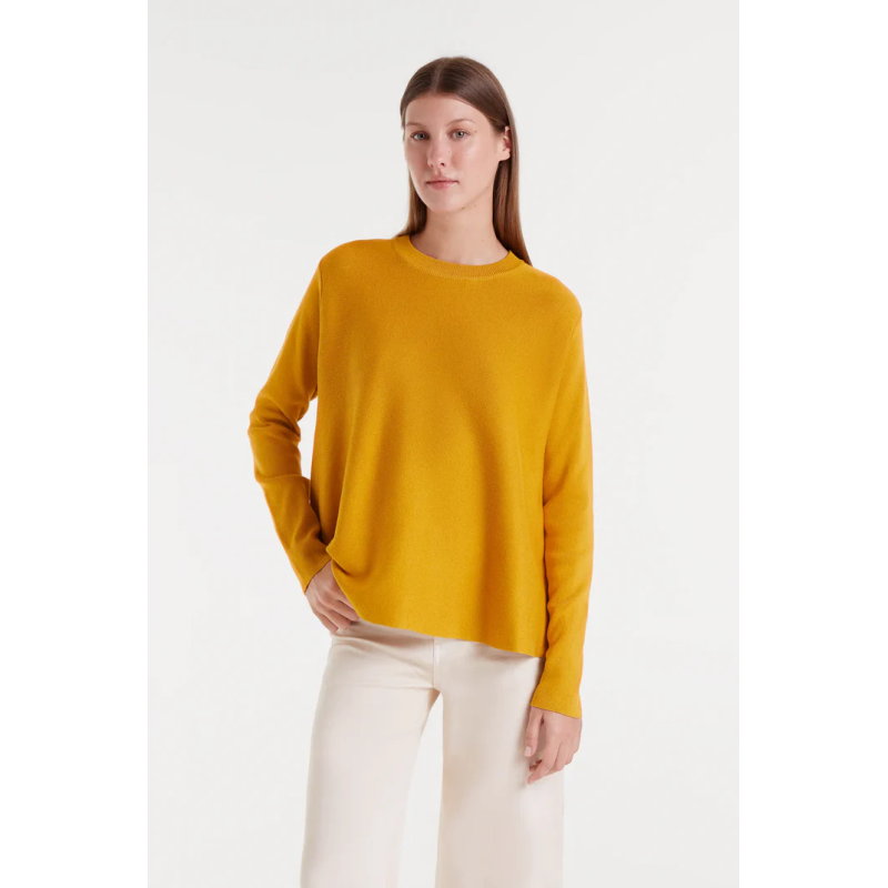 Jersey punto evase amarillo