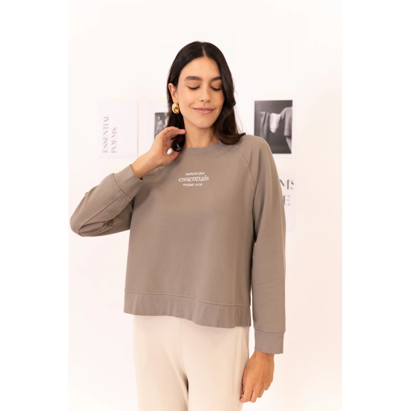 Sudadera benegas taupe