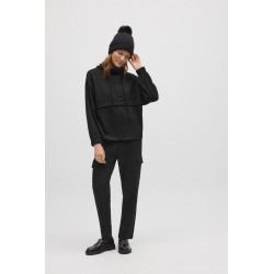 sudadera capucha back.sand.olive