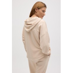 sudadera capucha back.sand.olive