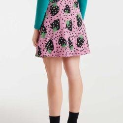 Falda corta morango big