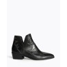 Botin cowboy negro