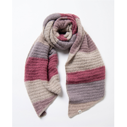 bufanda tricot rayas