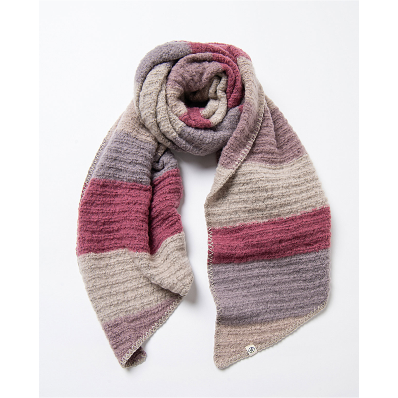 bufanda tricot rayas