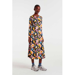 Vestido midi estampado...