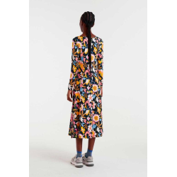 Vestido midi estampado baboushka