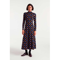 Vestido largo estampado...