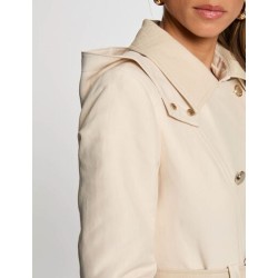 Gabardina gzima marfil