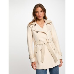 Gabardina gzima marfil