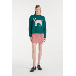 Jersey punto jaquard perro schnauzer