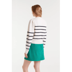 Cardigan rayas marineras