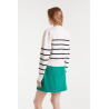 Cardigan rayas marineras