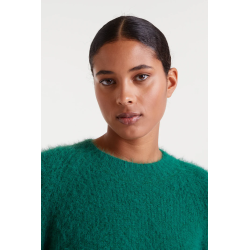 Jersey con textura verde