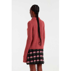 Cardigan de pto lazada oxido