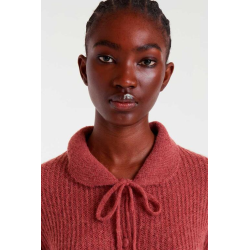 Cardigan de pto lazada oxido