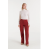 Pantalon pana marron