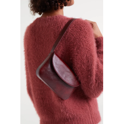 bolso de hombro burgundy