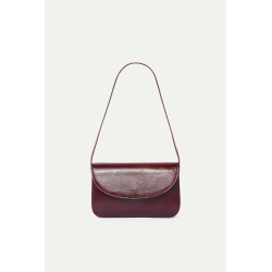 bolso de hombro burgundy