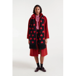 Bufanda de punto Heart...