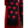 Bufanda de punto Heart attack small