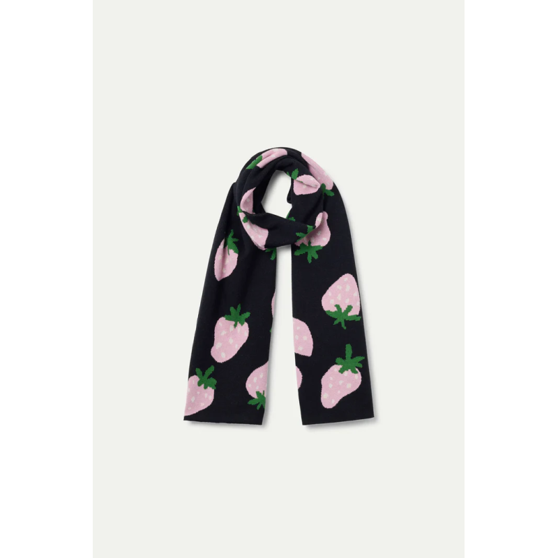 bufanda punto jacquard morango