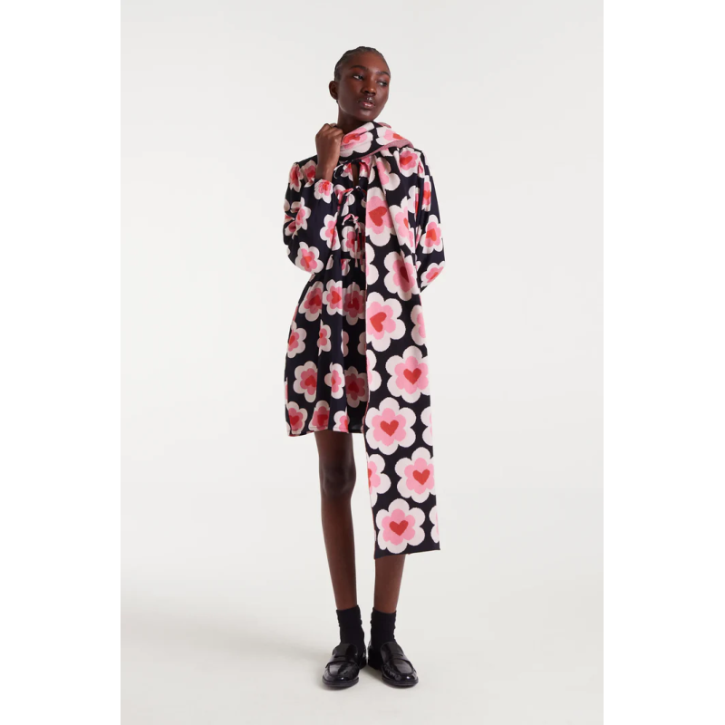 Bufanda punto jacquard sweetheart