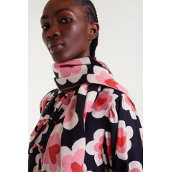 Bufanda punto jacquard sweetheart