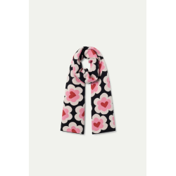 Bufanda punto jacquard sweetheart