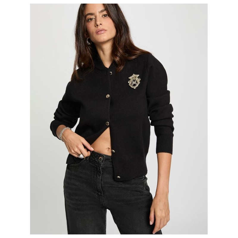 Chaqueta mteddy negro