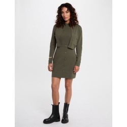 Vestido rmcassy verde caqui