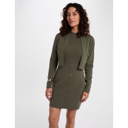Vestido rmcassy verde caqui