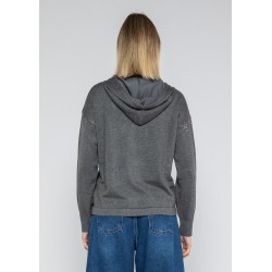 Jersey gris capucha lokita