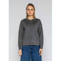 Jersey gris capucha lokita
