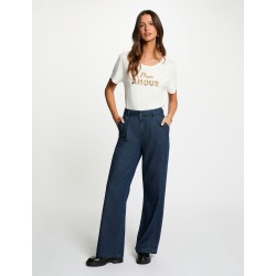 Camiseta blanca dpeak