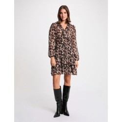 Vestido rleol animal print